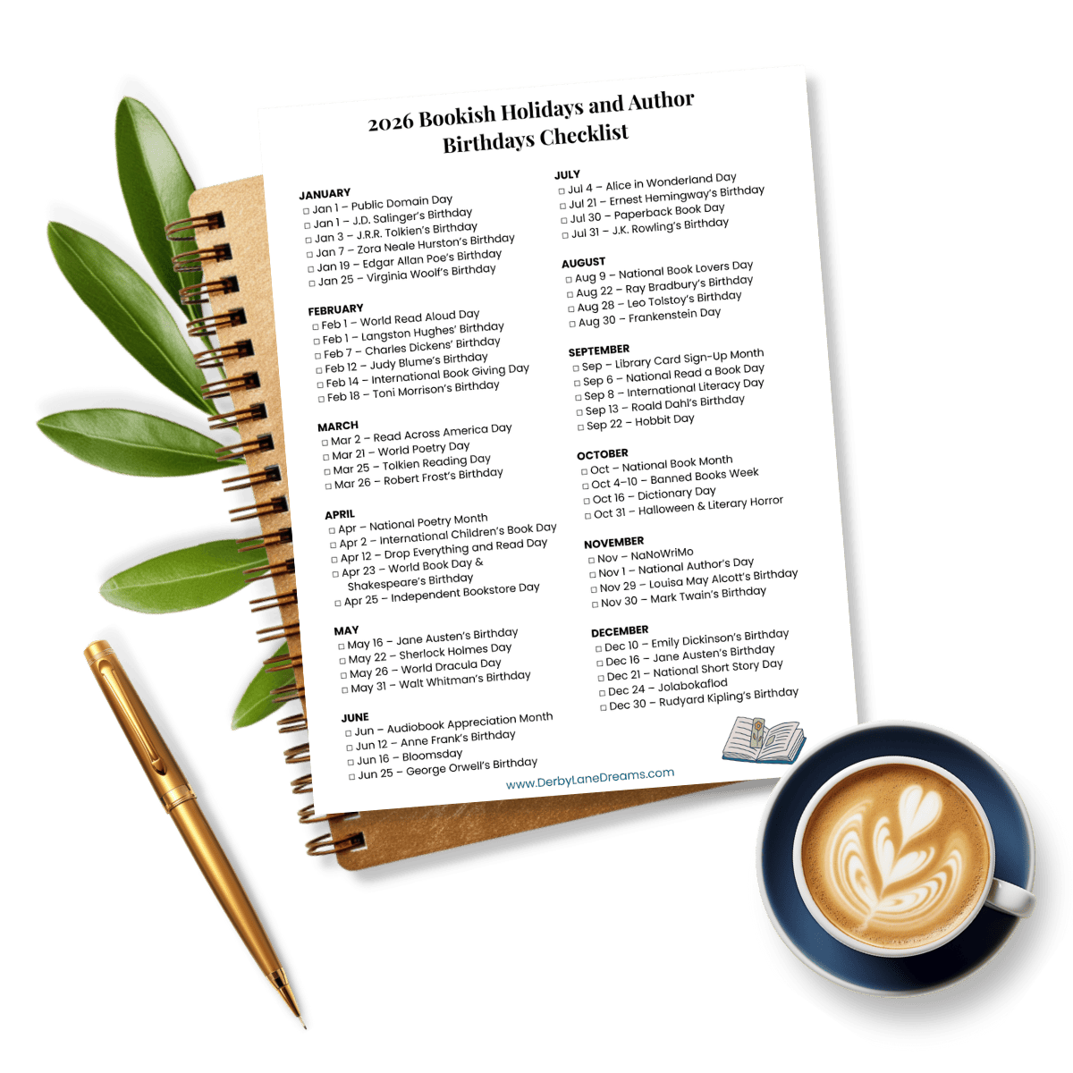 2026 Books and Authors Birthdays images 2026 Books and Authors Birthdays images