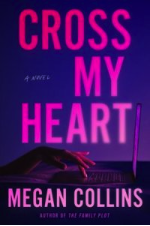 Cross My Heart book a book cover with a hand on a laptop