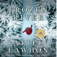 Frozen River audiobook a book cover with a person in a red dress
