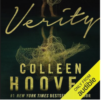 Verity audiobook a book cover with text