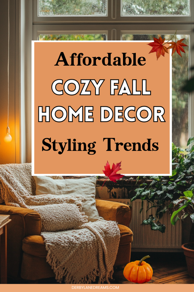 Cozy Fall Home Decor Trends Cozy fall home decor inspiration