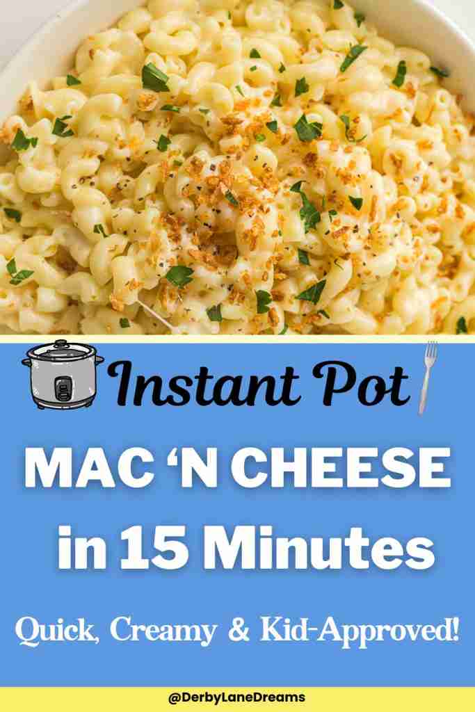 Instant Pot Mac n Cheese Instant Pot mac and cheese recipe