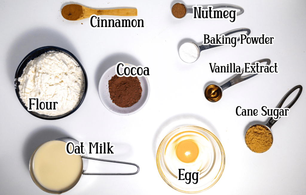 pancake ingredients Ingredients for baking a recipe