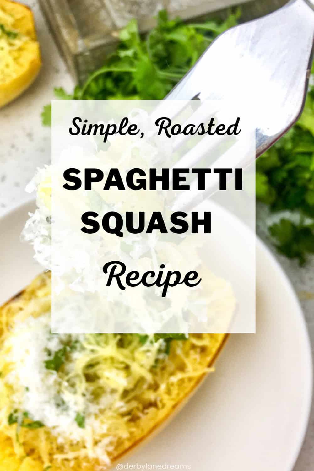 Pinterest Pin Spaghetti Squash Recipe Pinterest Pin Spaghetti Squash Recipe