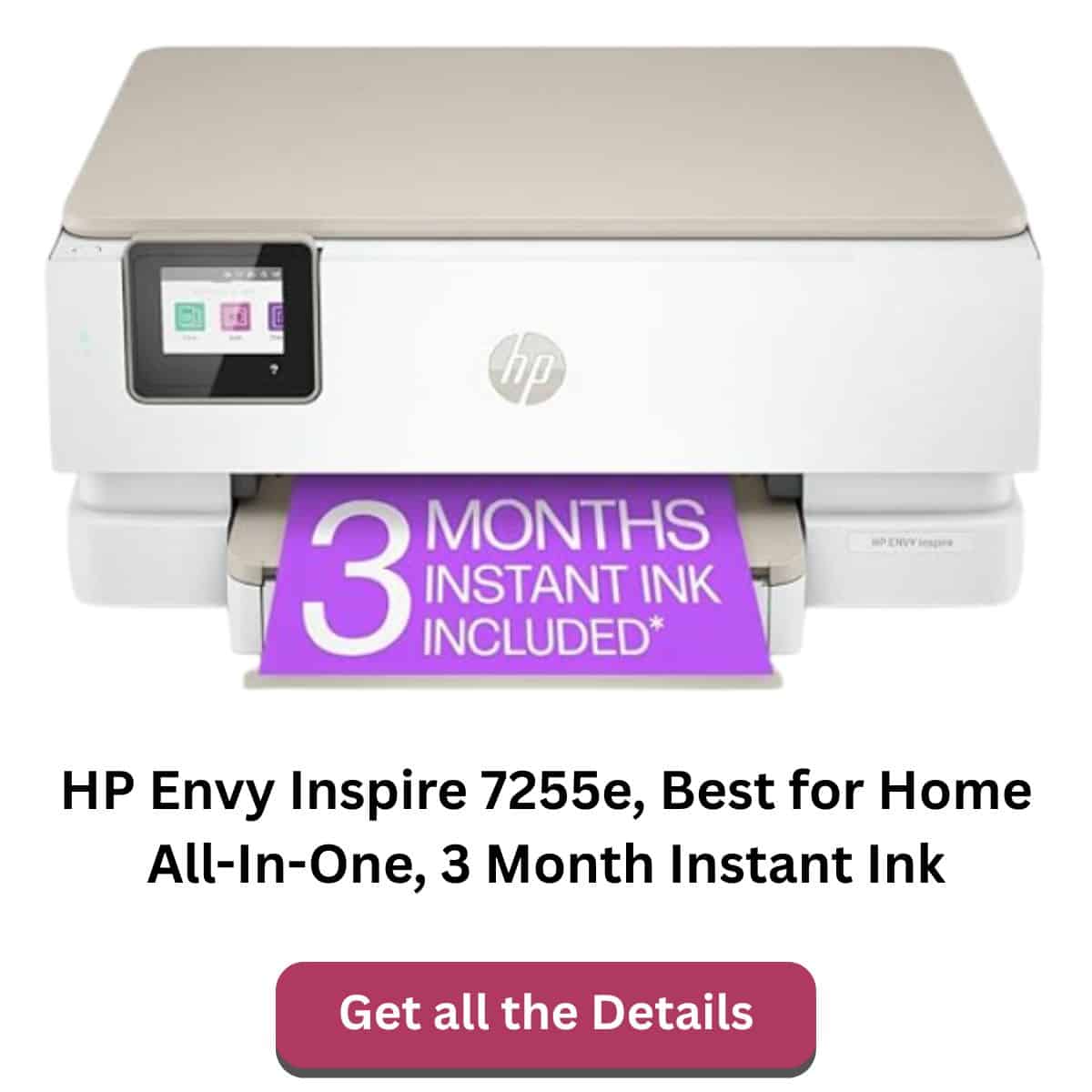 cream colored home printer
